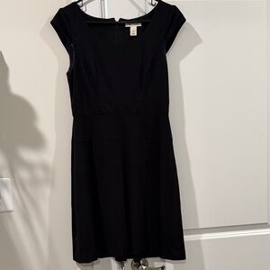 White House Black Market Classic Black Mini Dress